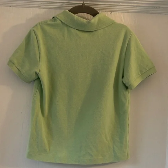 Lacoste Kids Pique Polo Duo in Light Blue & Light Green - Picture 8 of 8